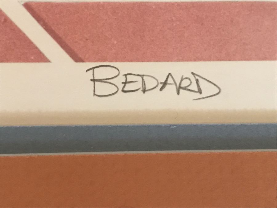 Sitting Ducks Bedard Lithograph 1992