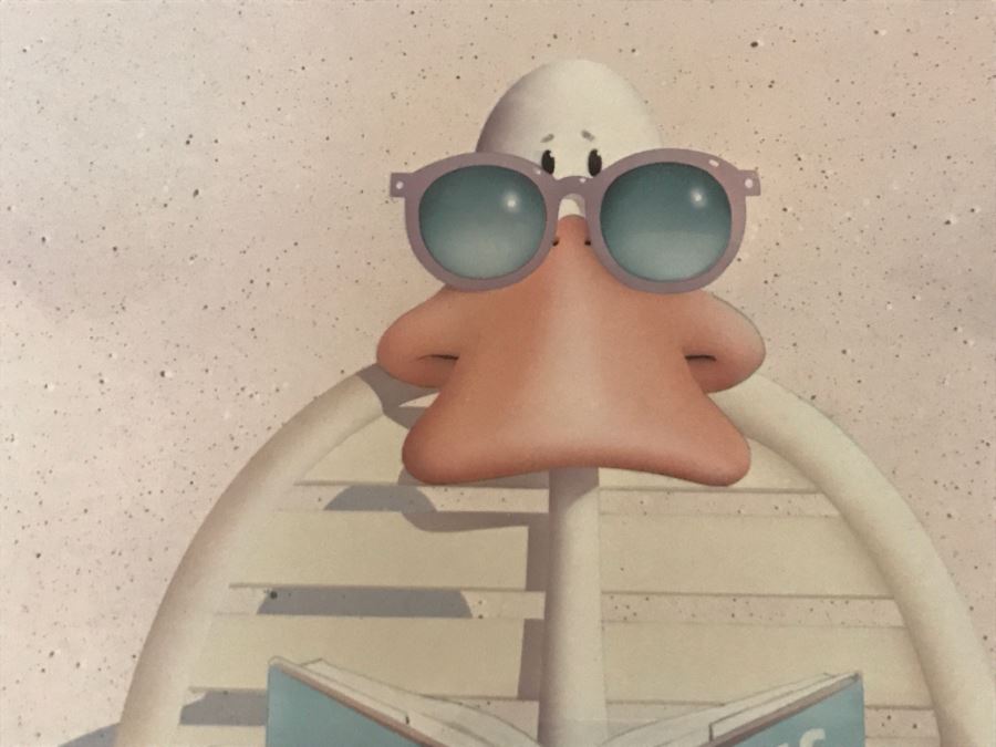 Sitting Ducks Bedard Lithograph 1992