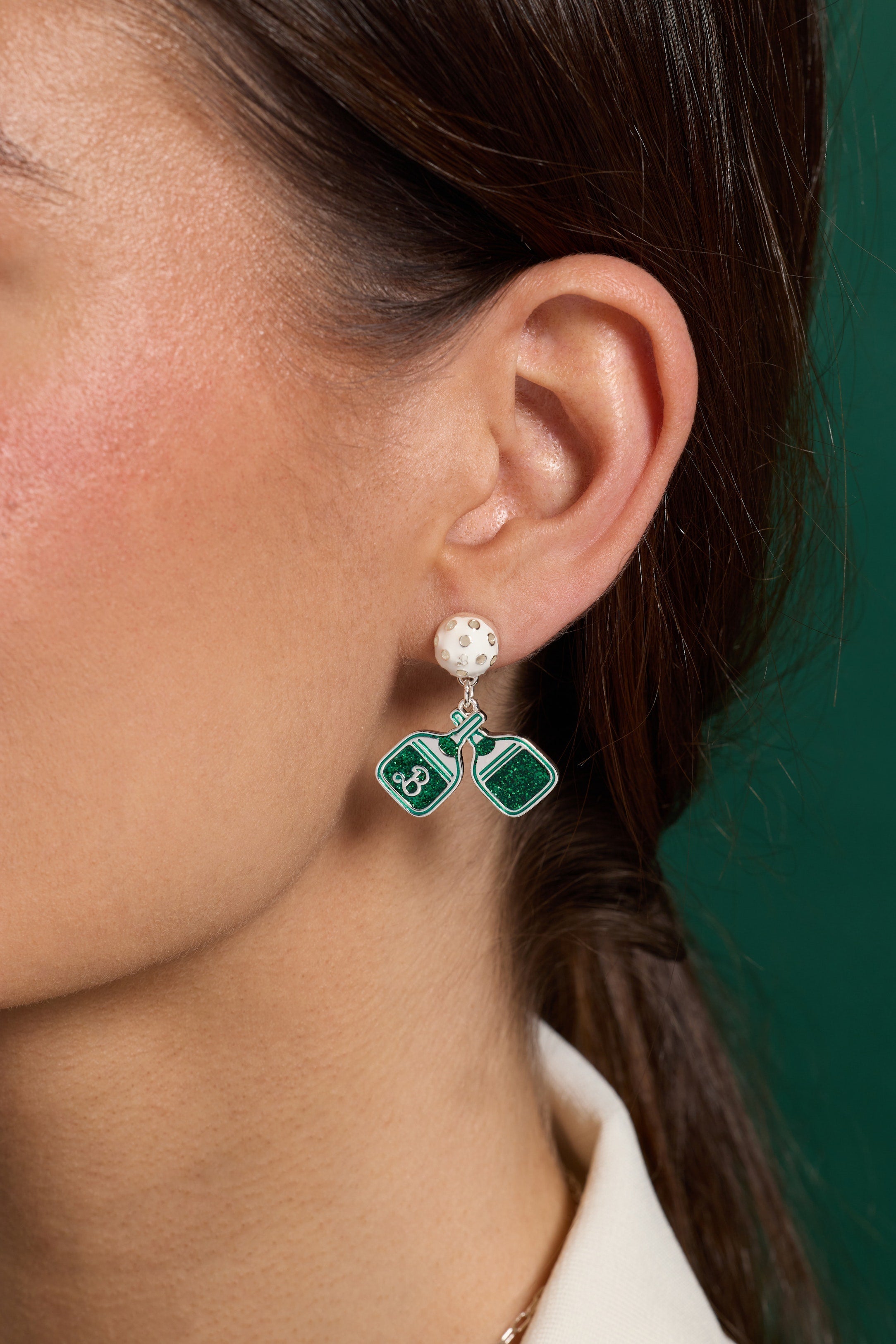 Barbie™ Pickleball Drop Earrings