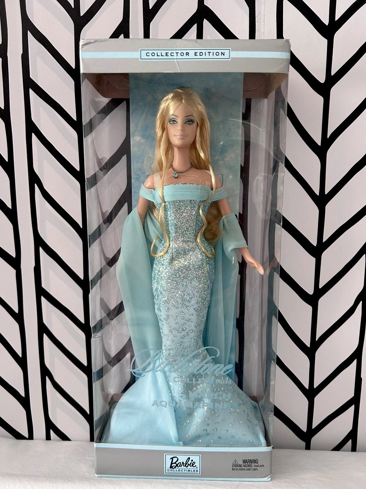 Birthstone Barbie Aquamarine Collector Addition 2002